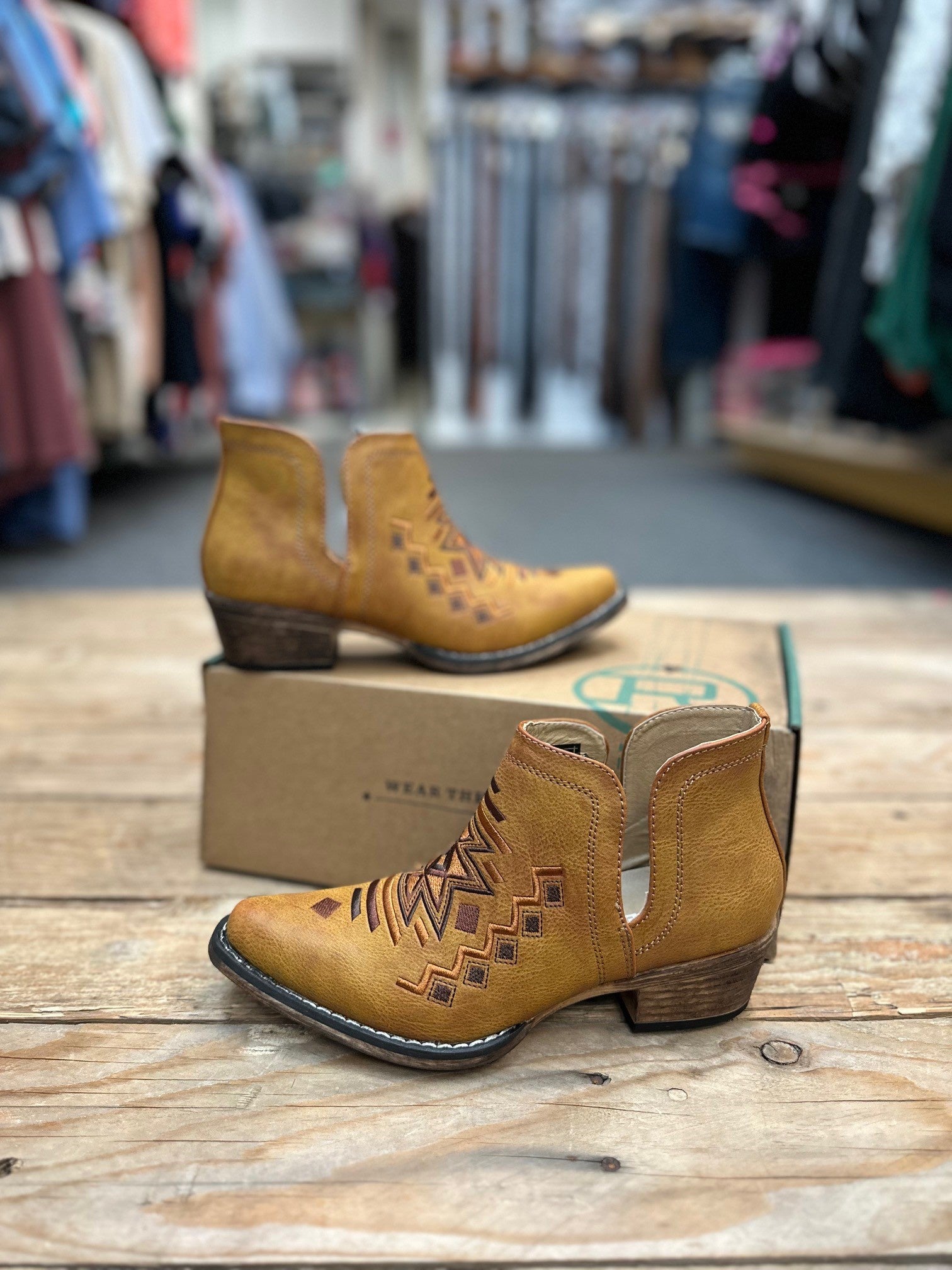 Womens Roper Ava - Tan (7007311396941)