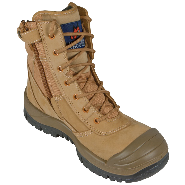 Mongrel High Leg Zipsider Boot Wheat (4097417281613)