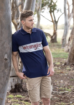 Mens Wrangler Range Polo Shirt s22 (6641140826189)