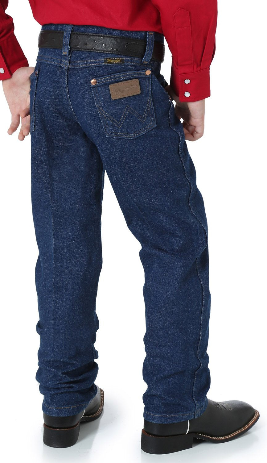 Boys Wrangler Cowboy Cut Original Fit REG Jean 8-16 (3754263642189)