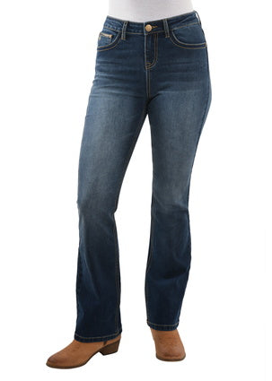 Womens Pure Western Brady High Waist Jean 34 Leg (6680885624909)
