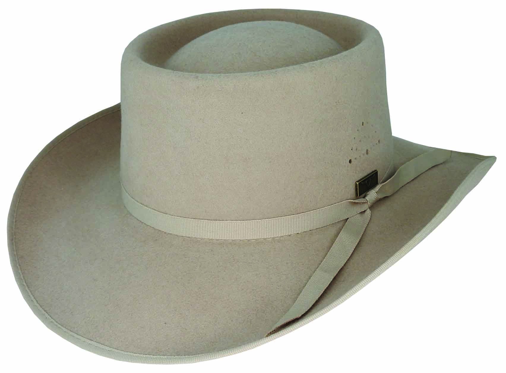 Avenel Hats - Carlos - Wool Felt Gambler Western (6748983558221)