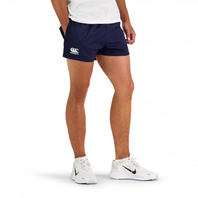 Mens Canterbury Rugged Drill Short - Navy (6896435888205)