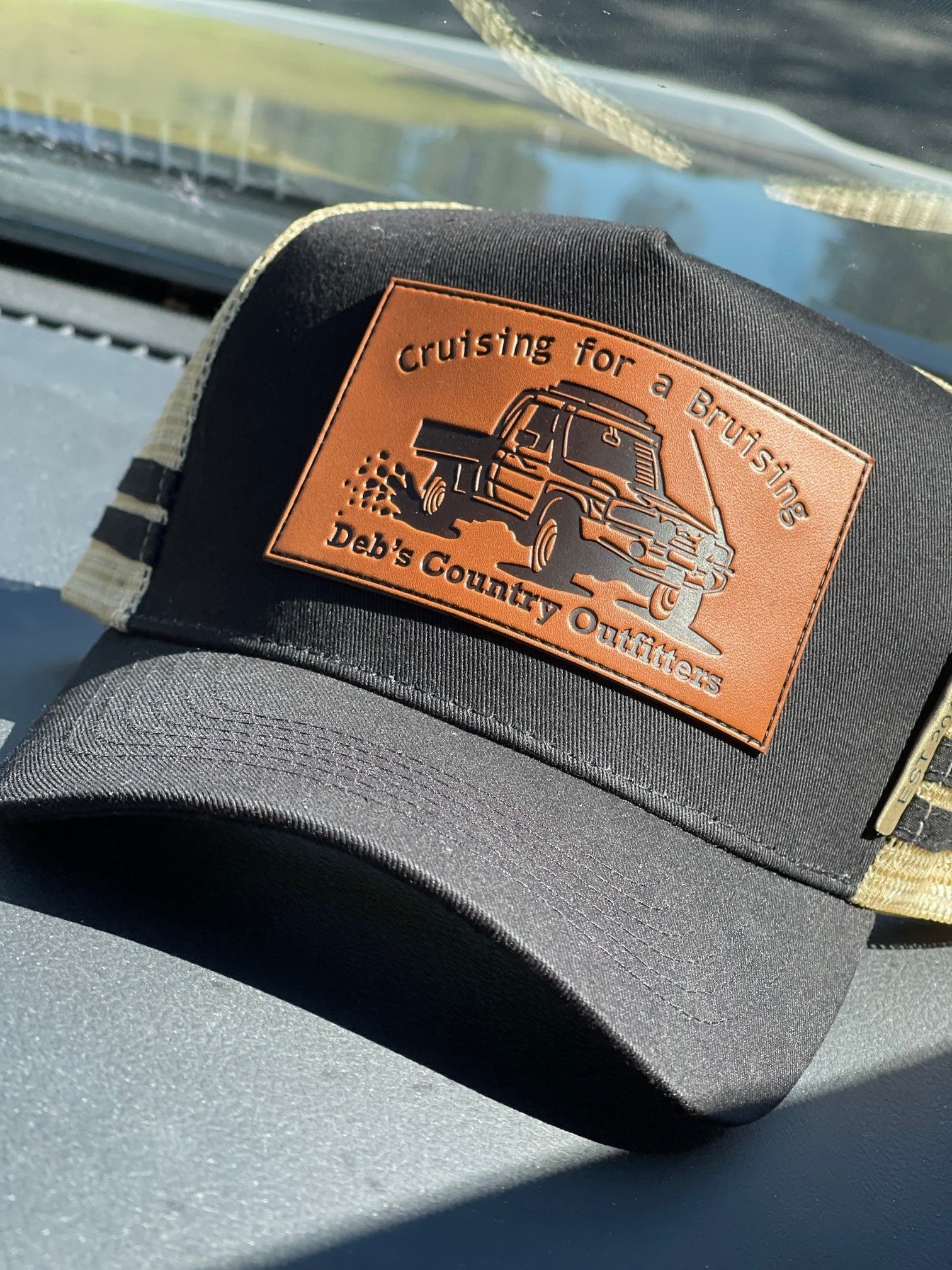 Debs Country Outfitters Black Cruising for a Bruising Trucker (4910656782413)