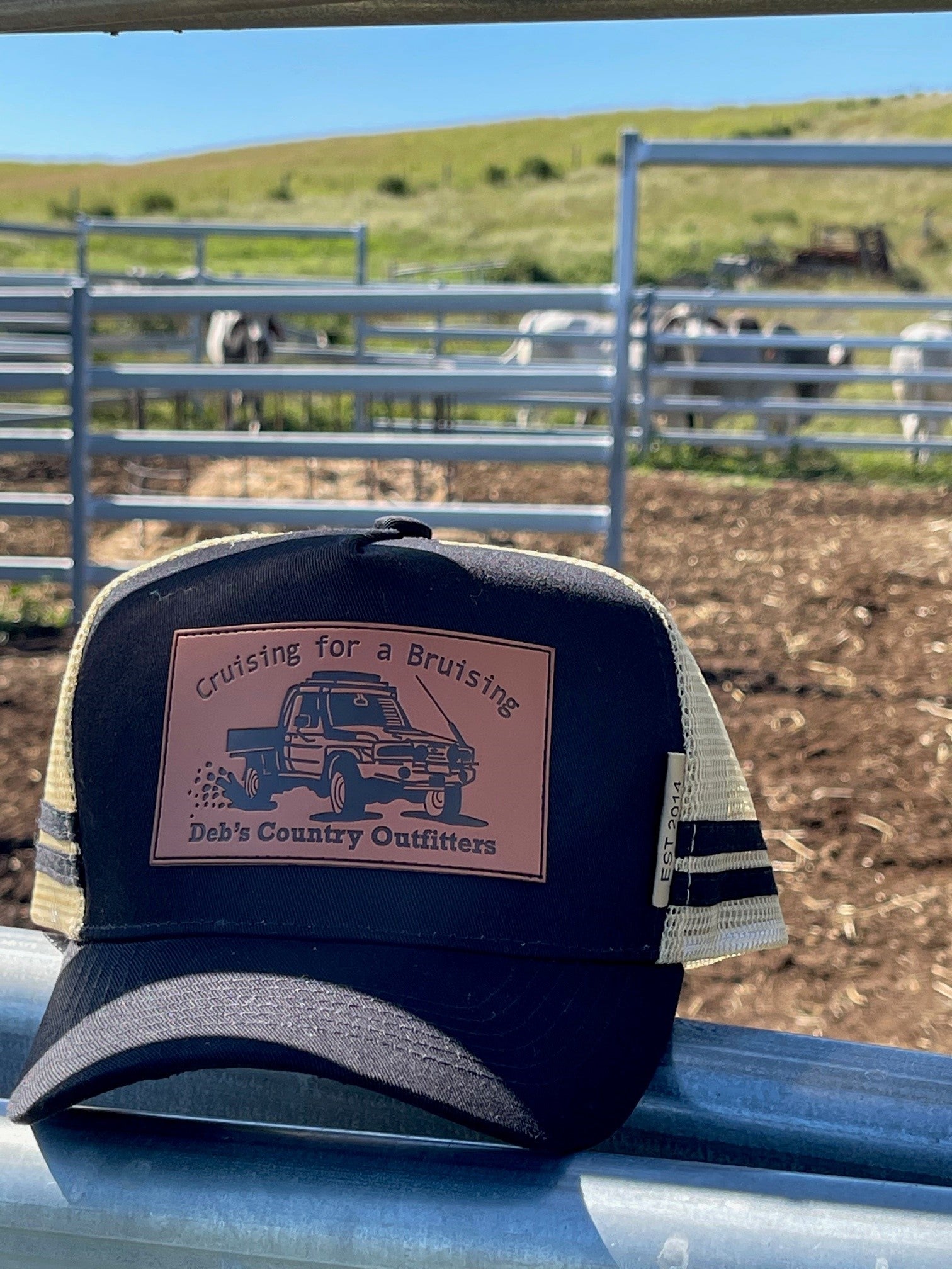 Debs Country Outfitters Black Cruising for a Bruising Trucker (4910656782413)