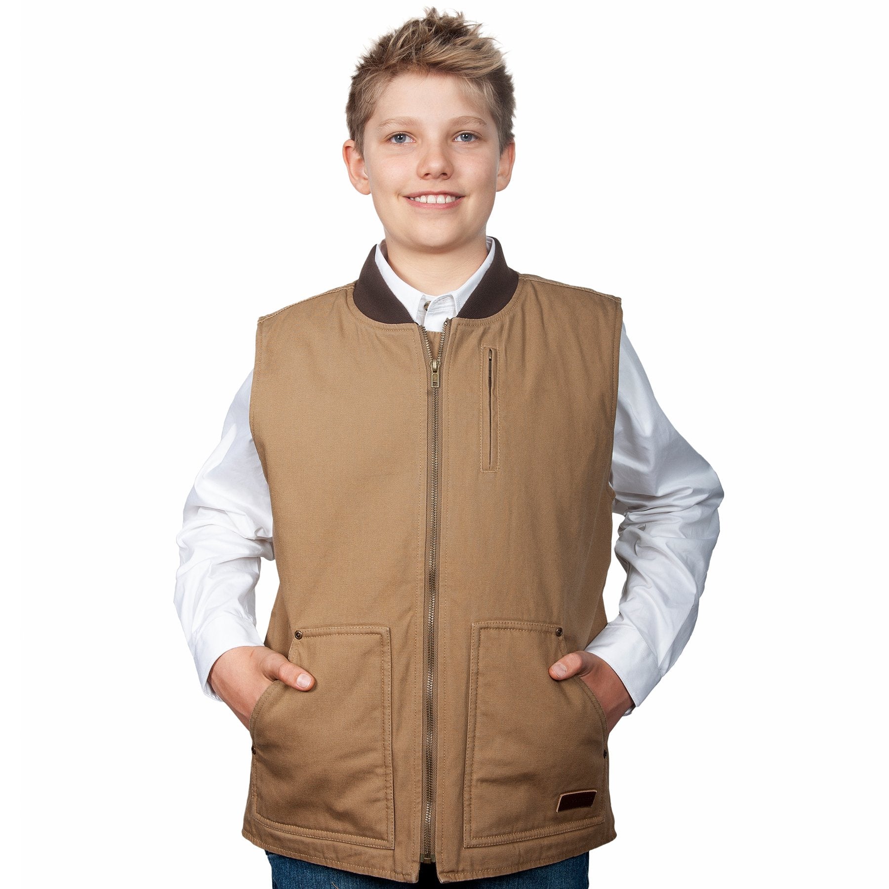 Boys Just Country Diamantina Jnr Vest (6605103300685)