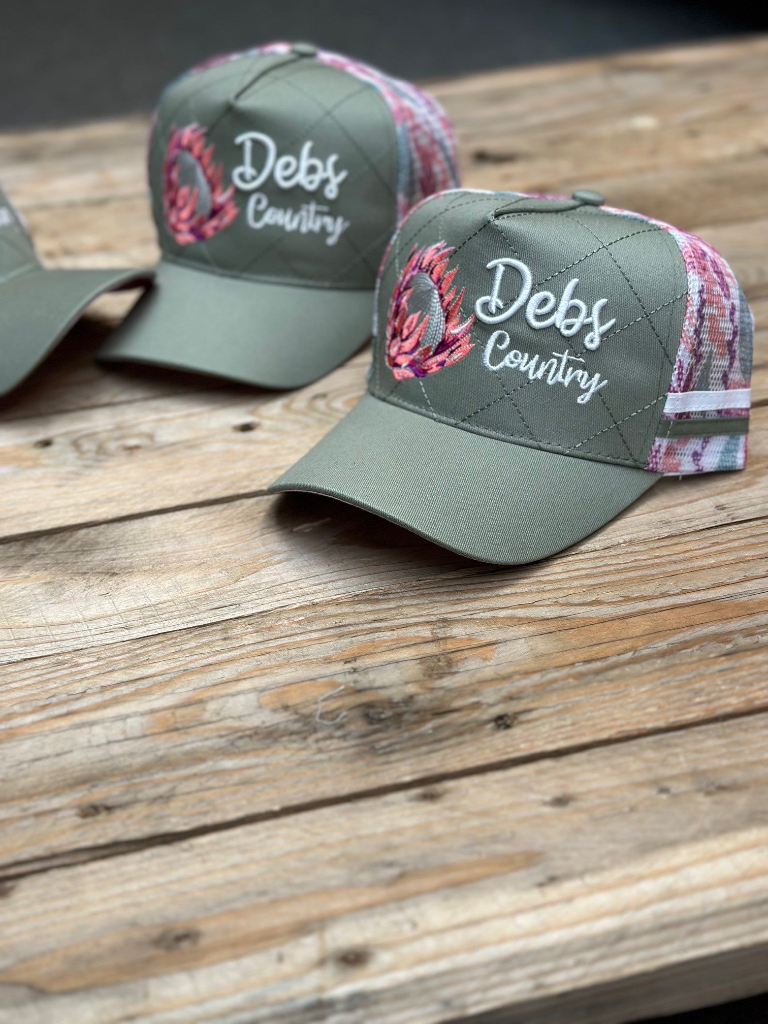 Debs Country Outfitters Emmyluxe Ponytail Trucker Cap (6858990682189)