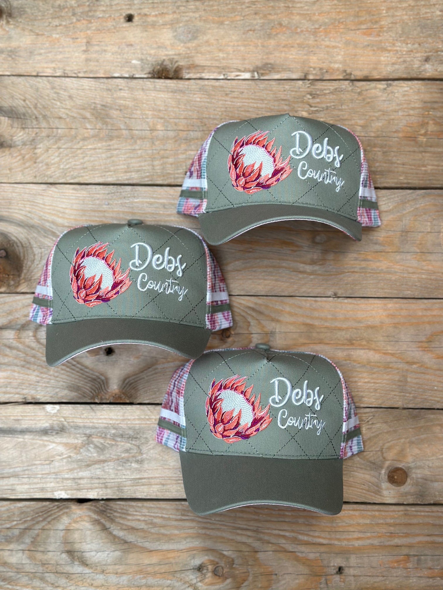 Debs Country Outfitters Emmyluxe Ponytail Trucker Cap (6858990682189)