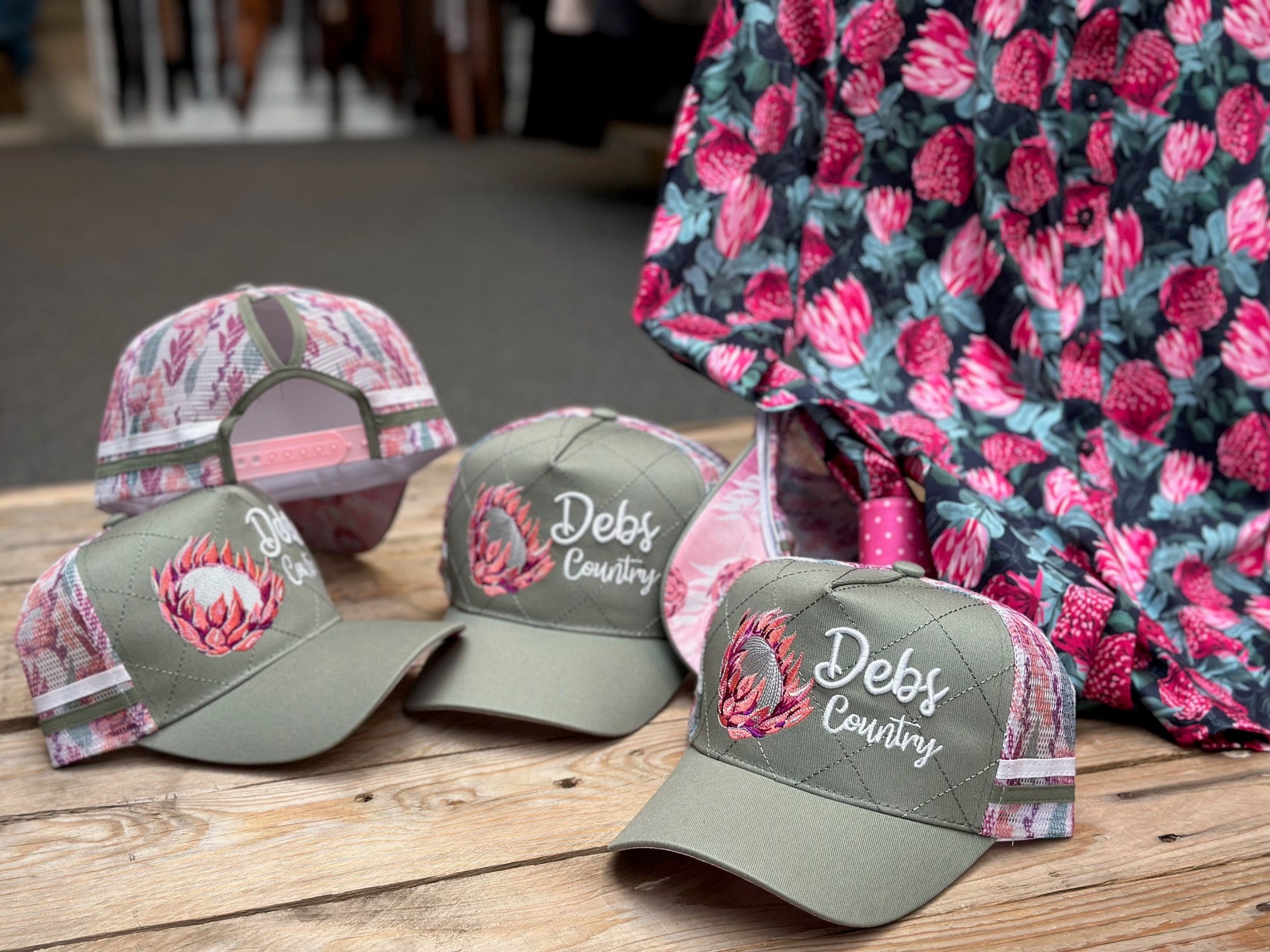 Debs Country Outfitters Emmyluxe Ponytail Trucker Cap (6858990682189)