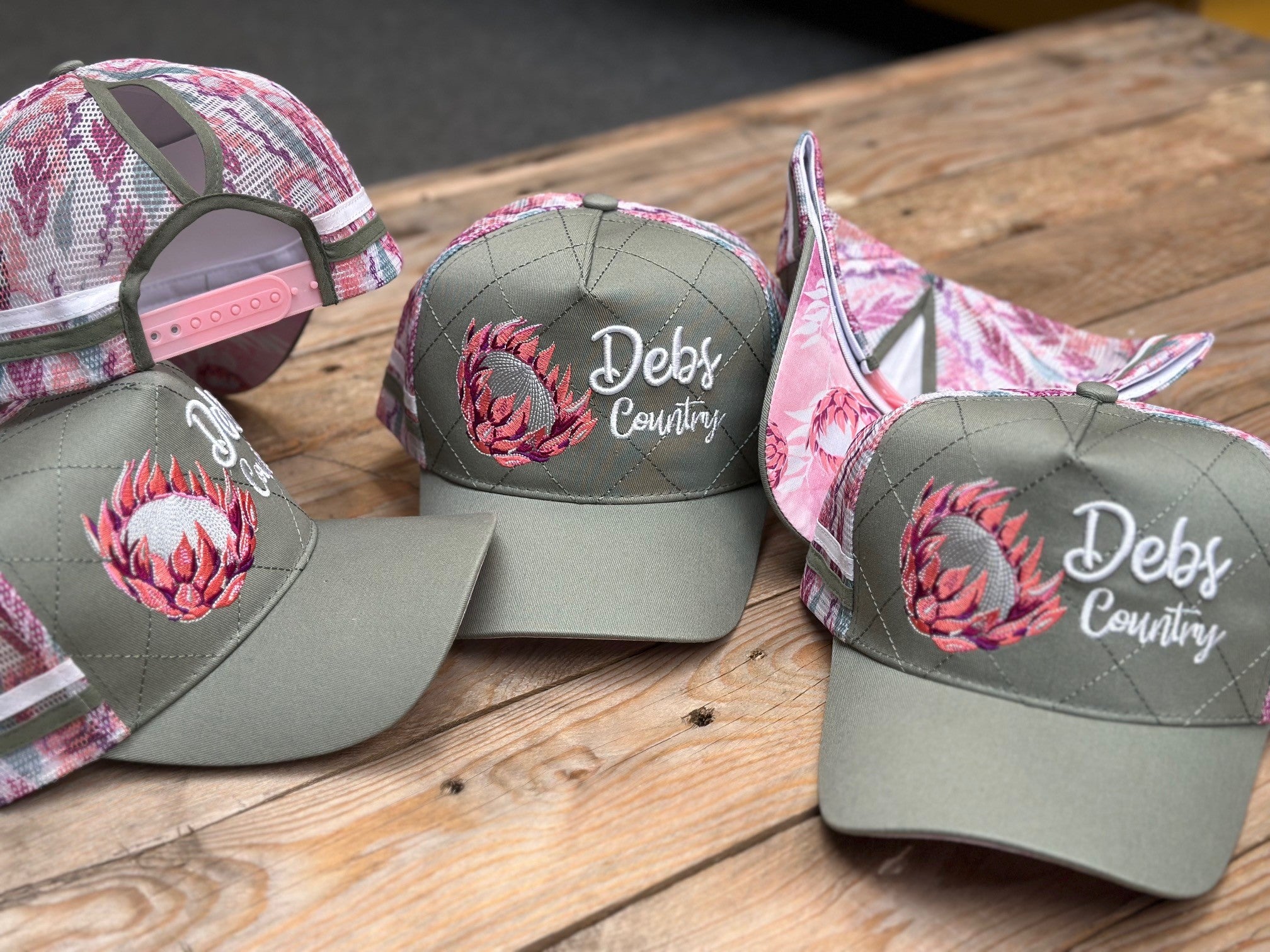 Debs Country Outfitters Emmyluxe Ponytail Trucker Cap (6858990682189)