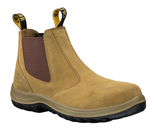 Oliver Workboot Beige Suede Elastic side (4096877133901)
