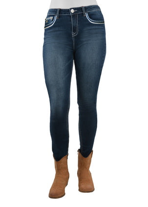 Womens Pure Western Frida Hi-waist Super Skinny Jean - 28 Leg (6730970824781)