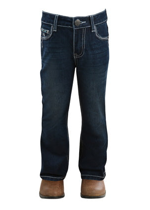 Girls Pure Western Rhian Boot Cut Jean (6730970595405)