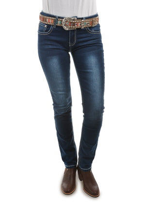 Womens Pure Western Harlee Skinny Leg Jean - 32 Leg (6834001084493)