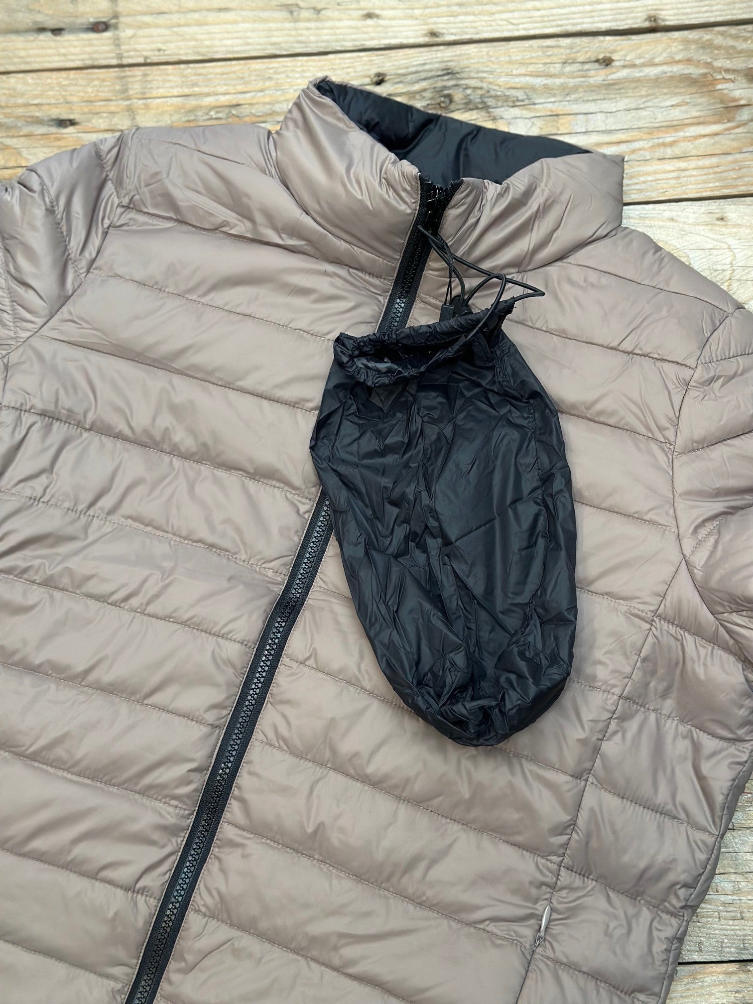 Womens Maglia Reversible Jacket - Mocha / Black (6856378908749)