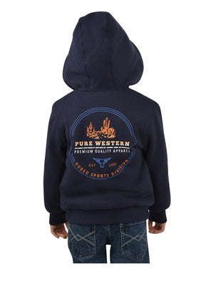 Boys Pure Western Mcquarie Zip Up Hoodie (6730967384141)