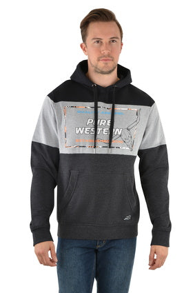 Mens Pure Western Watson Pullover Hoodie Jumper (6854559957069)