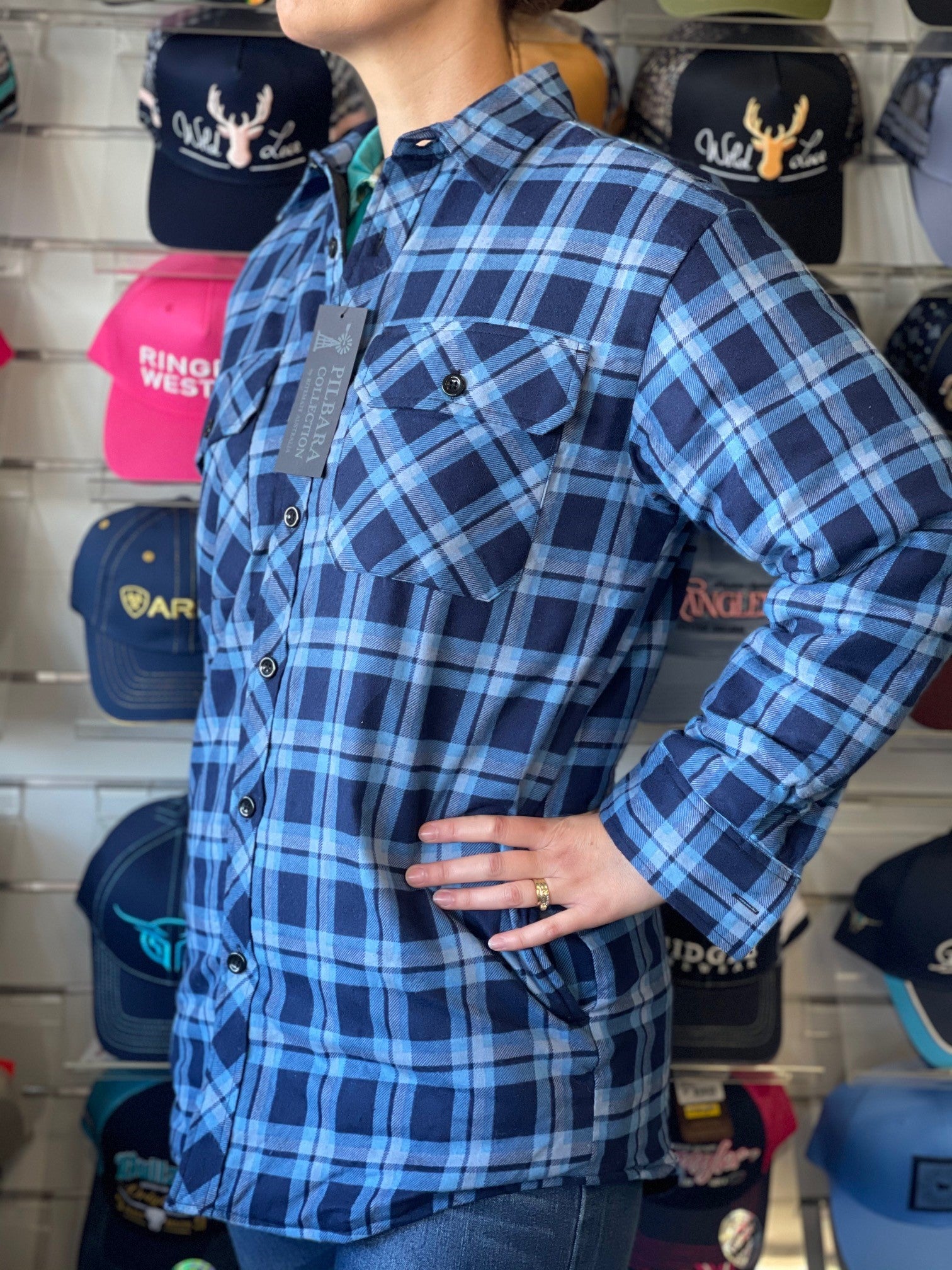 Mens Ritemate Open Front Quilted Assorted (6596762435661)