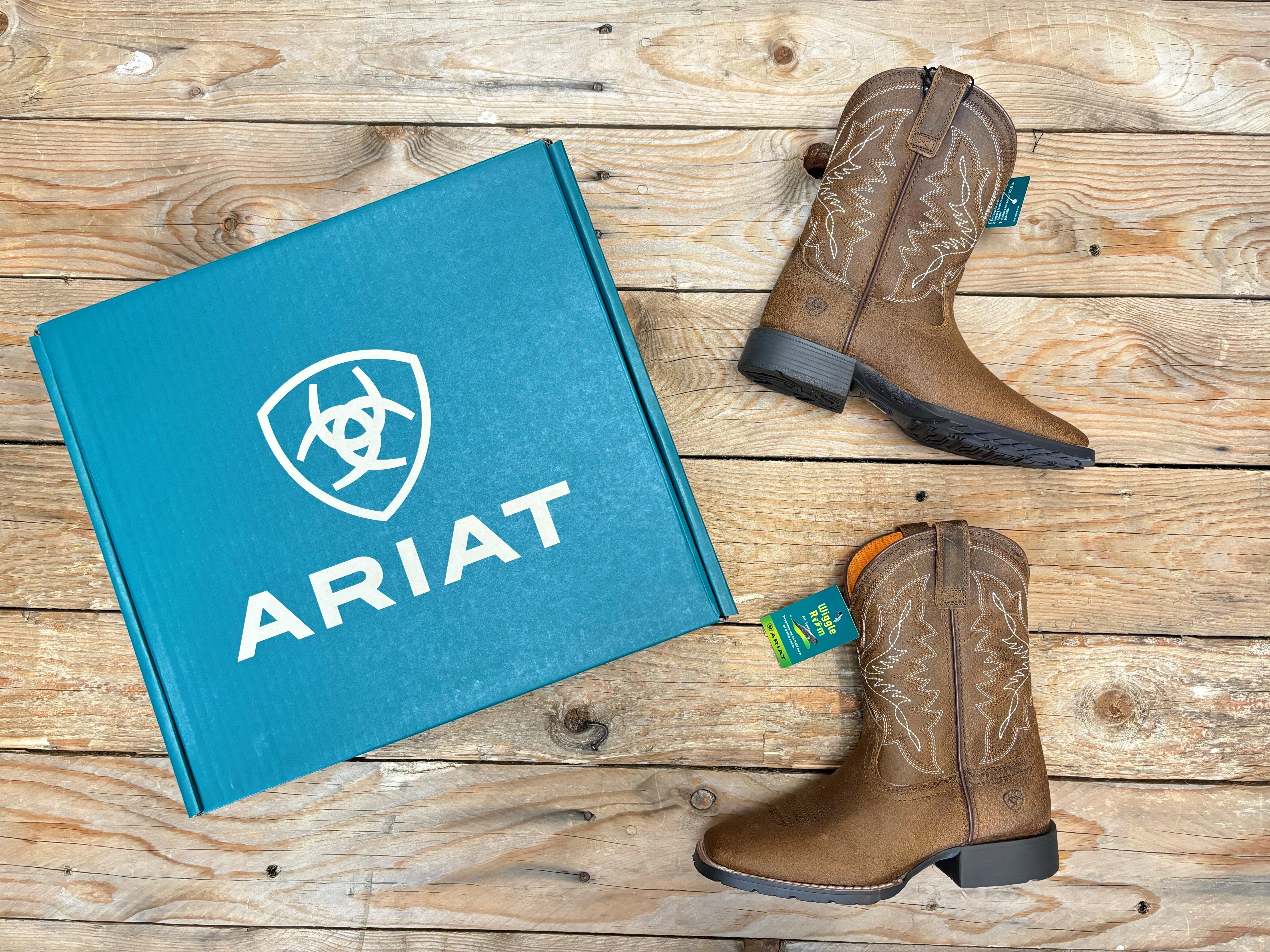 Youth Kids Ariat Hybrid Rancher - Distressed Tan (6960774643789)