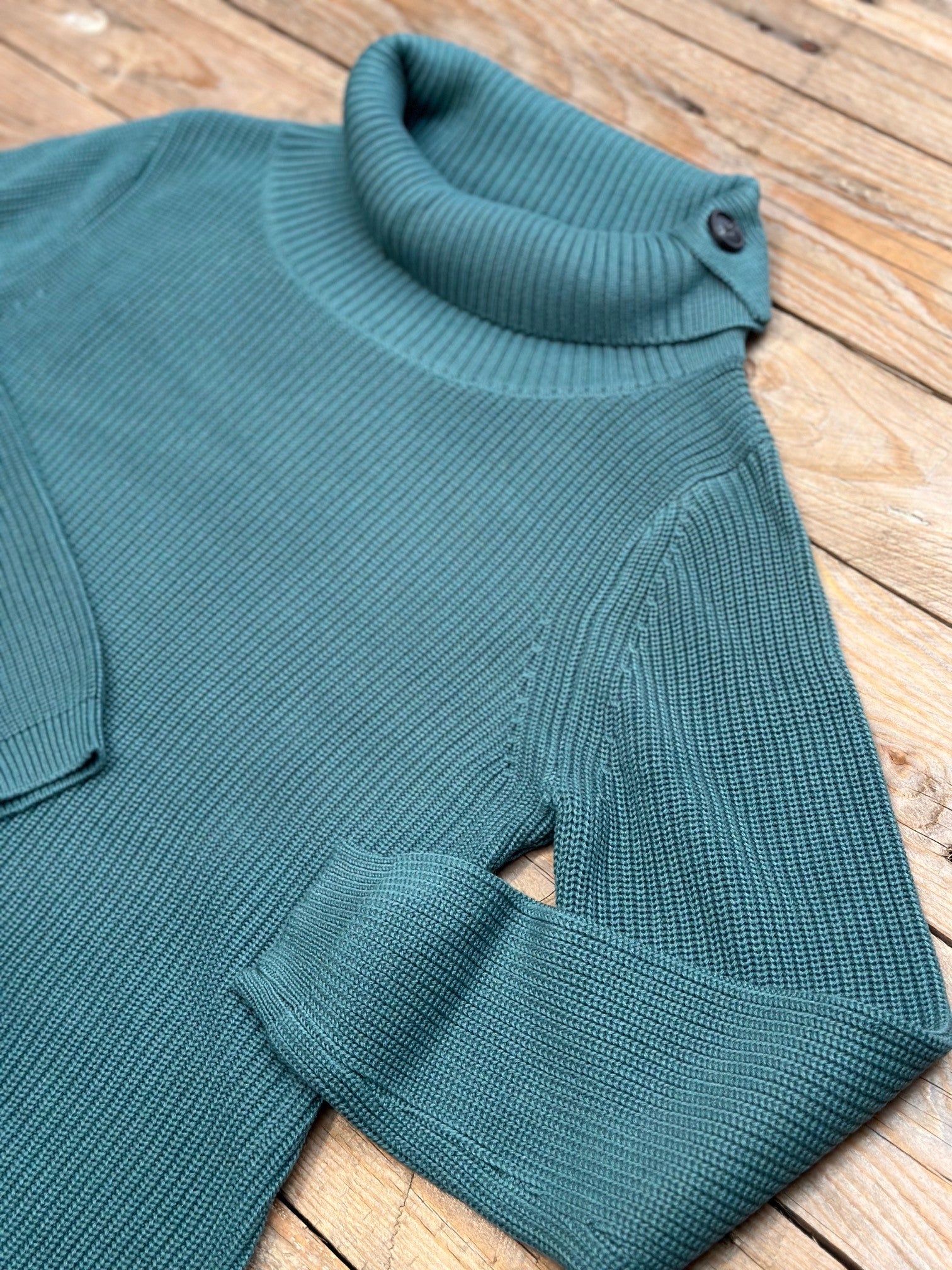 Womens Split Collar Knit Top / Sweater (6856378974285)