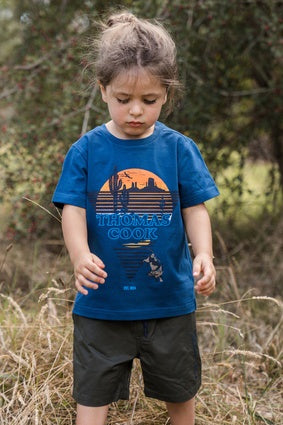Boys Kids Thomas Cook Sunset Tee Tshirt - Petrol (6894476427341)