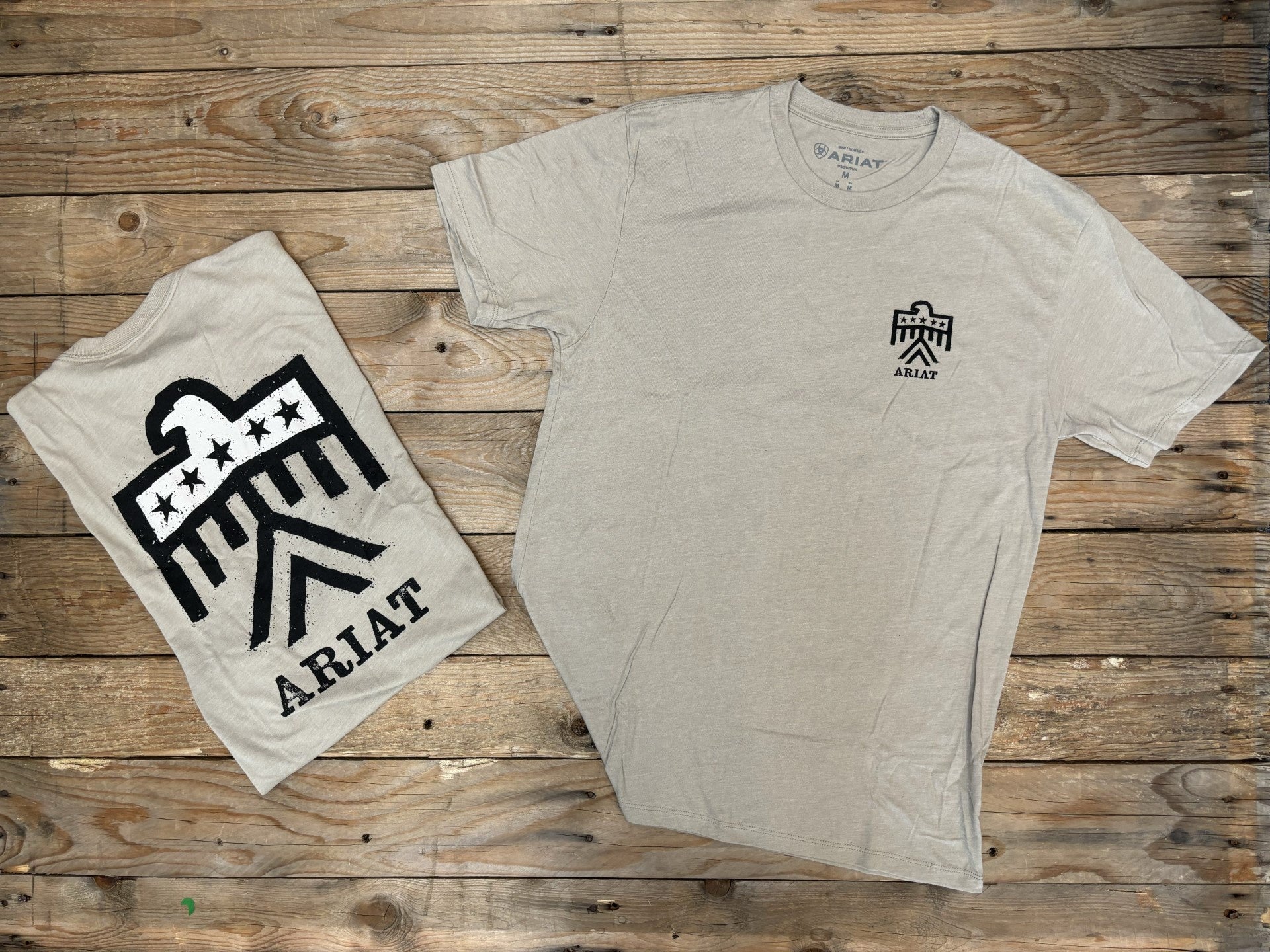 Mens Ariat Thunderbird Tee - Khaki (7011986931789)