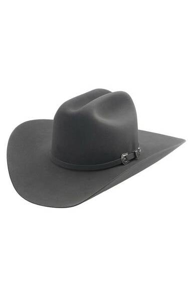 Resistol Hat - Tucker 3X Wool - Granite (6719726583885)
