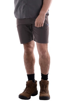 Mens Thomas Cook Walcott Bamboo Shorts - Charcoal (6921878929485)