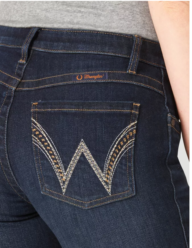Womens Wrangler Ava Q Baby Bootcut Jean (6722727903309)