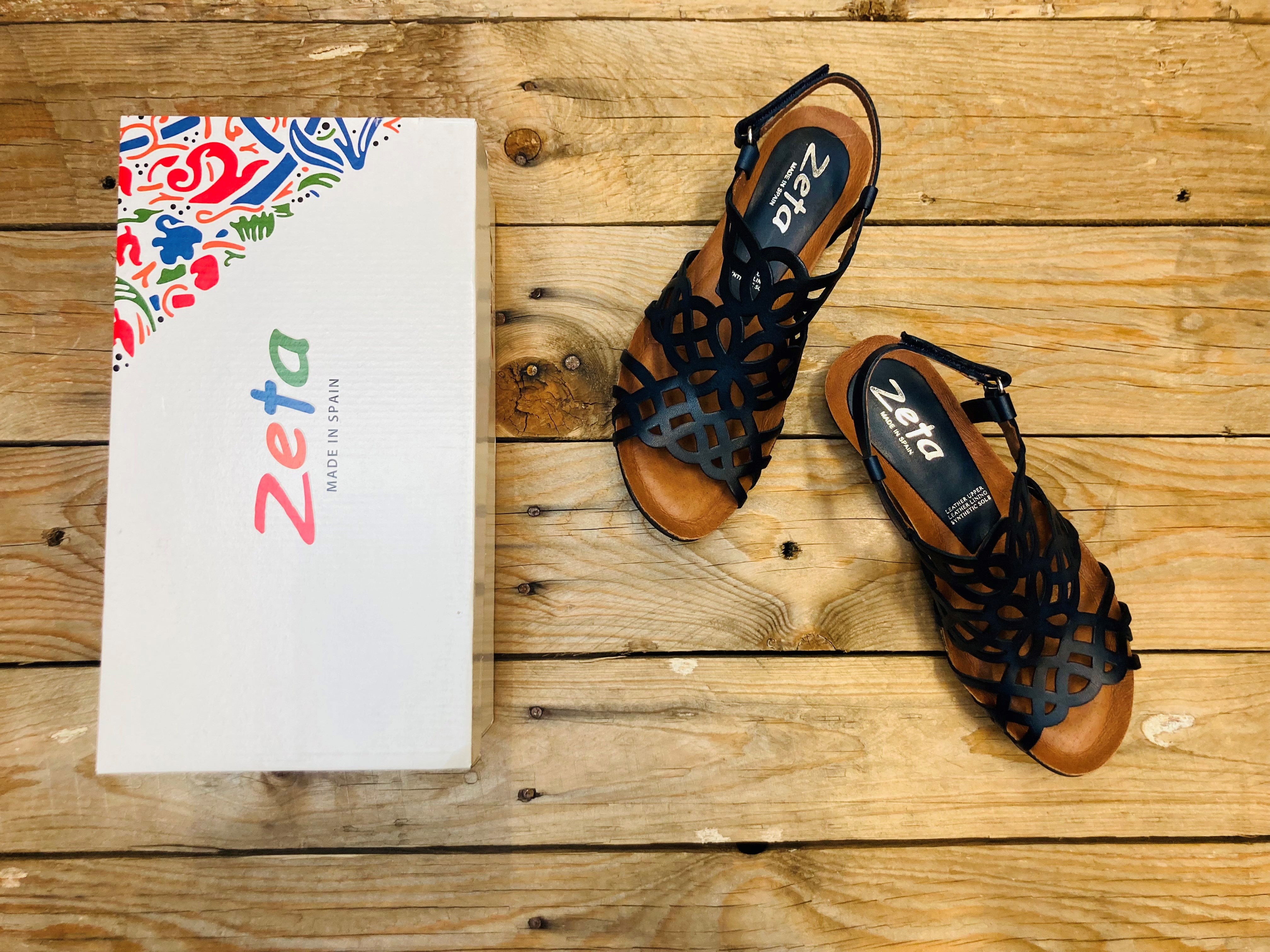Womens Zeta Polen Sandal - Marino (6896605560909)