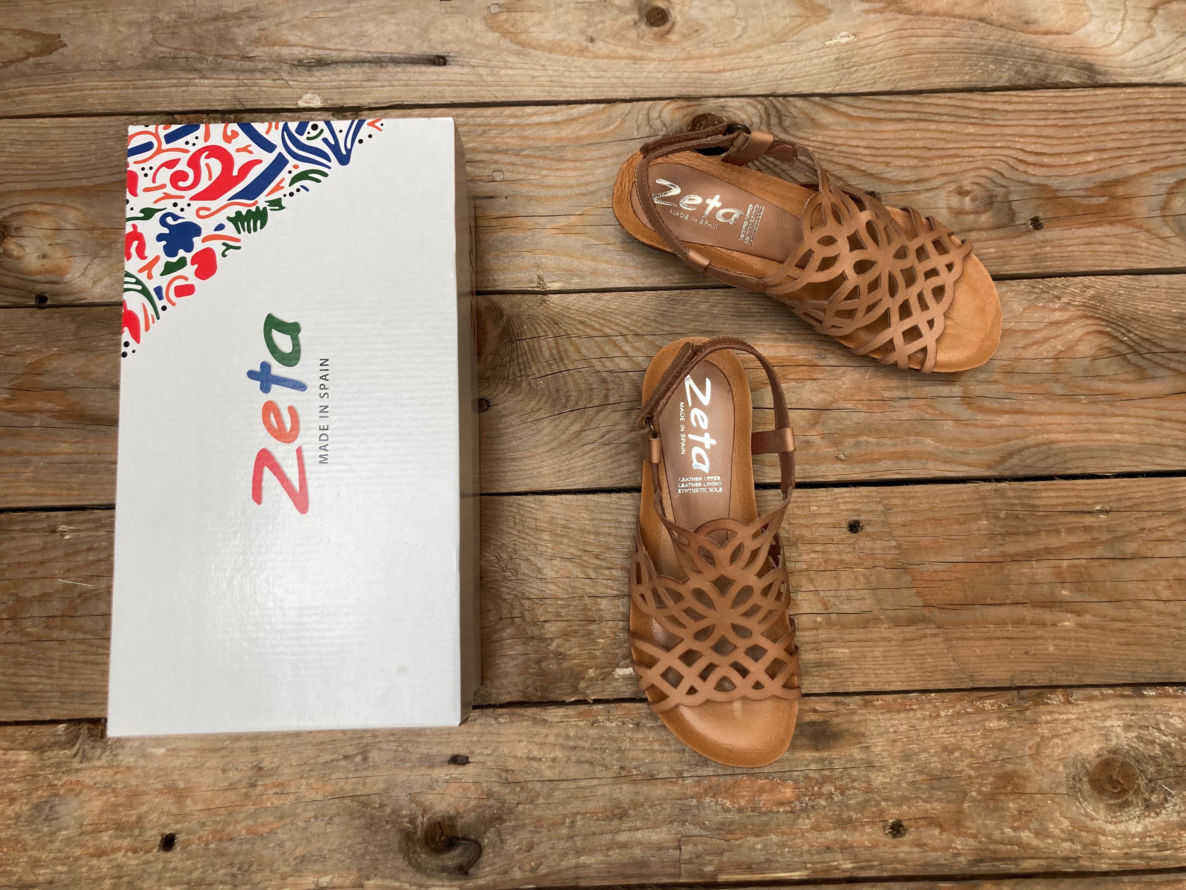 Womens Zeta Izabel Sandal - Beige (6896605298765)