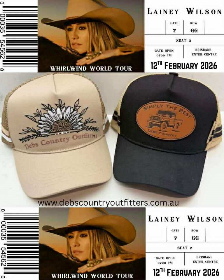 Hold onto your hats cowgirls you could win 2 x Lainey Wilson Tickets.
