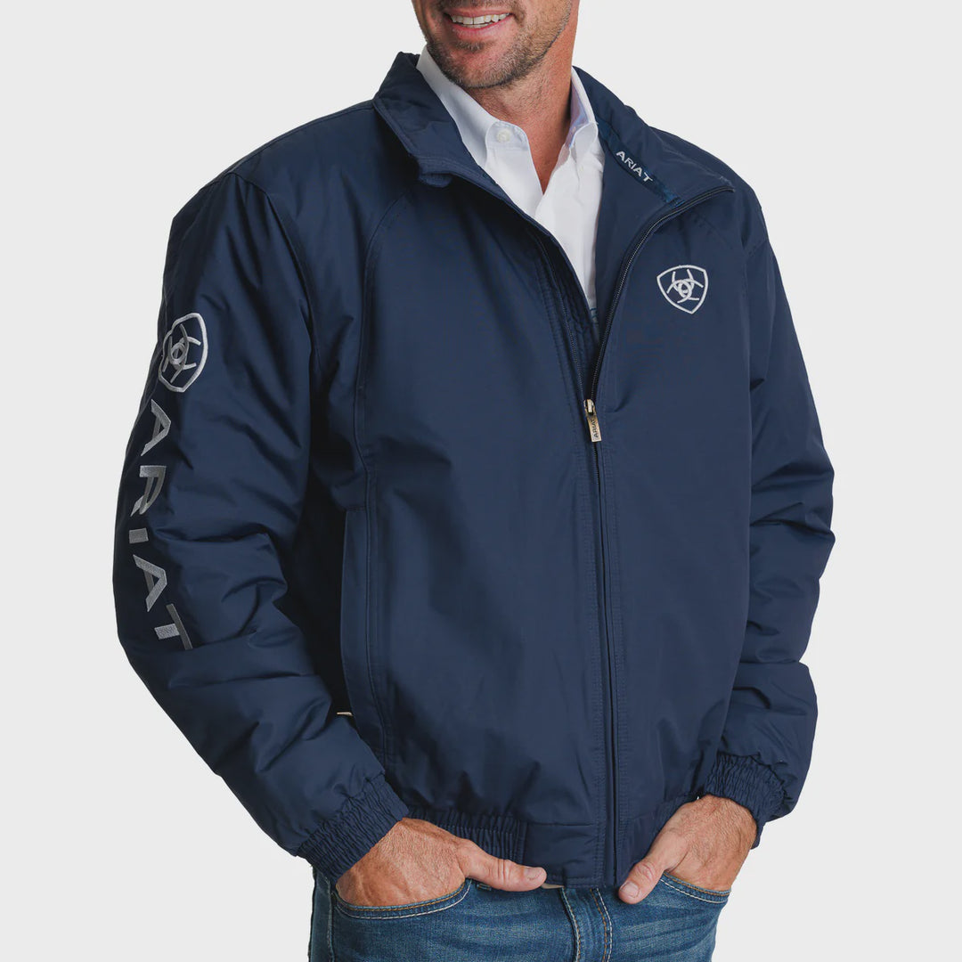 Mens Ariat Team Insulated Jacket - Navy