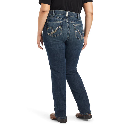 Womens Ariat REAL Freesia Mid Rise Straight Leg - Pasadena (6875750170701)