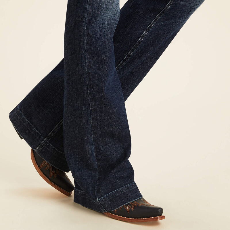 Womens Ariat High Rise Slim Trouser Jean - Ryki Missouri (6888335278157)