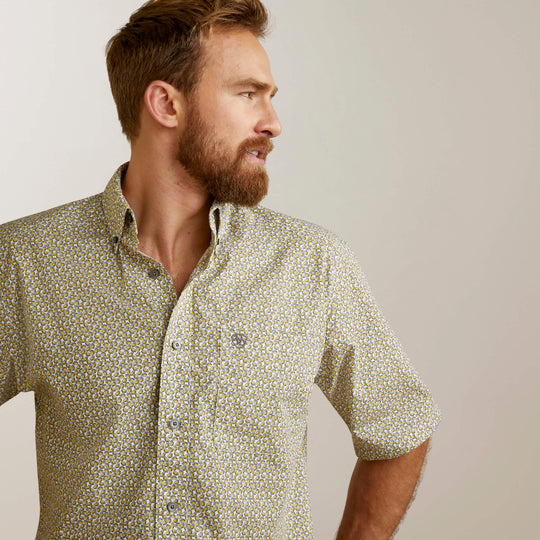 Mens Ariat Axton Classic Short Sleeve Shirt (6939861155917)