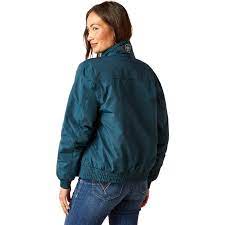 Womens Ariat Insulated Stable Jacket - Reflecting Pond (7004206628941)