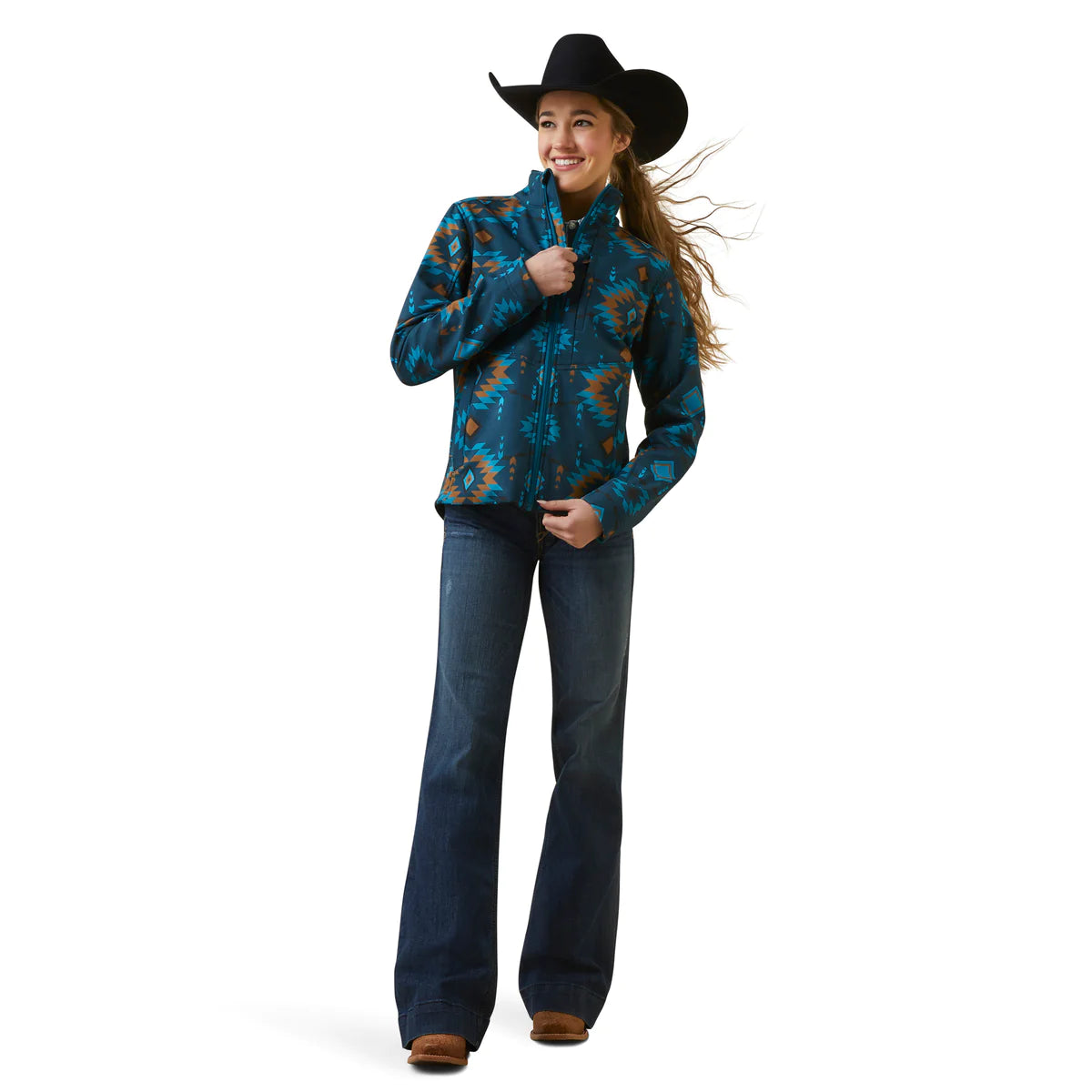 Womens Ariat Softshell Jacket - Sioux Falls (7025713741901)