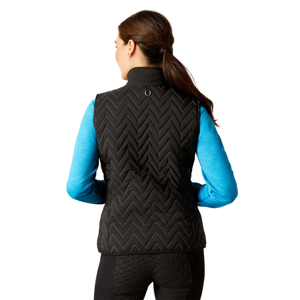 Womens Ariat Ashley Insulated Vest - Black W24 (7012105355341)