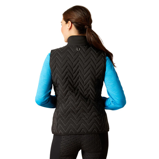 Womens Ariat Ashley Insulated Vest - Black W24 (7012105355341)