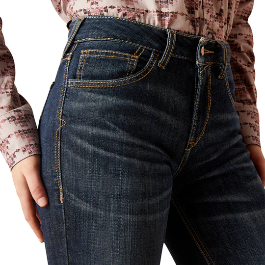 Womens Ariat High Rise Slim Trouser Jean - Naz Florida