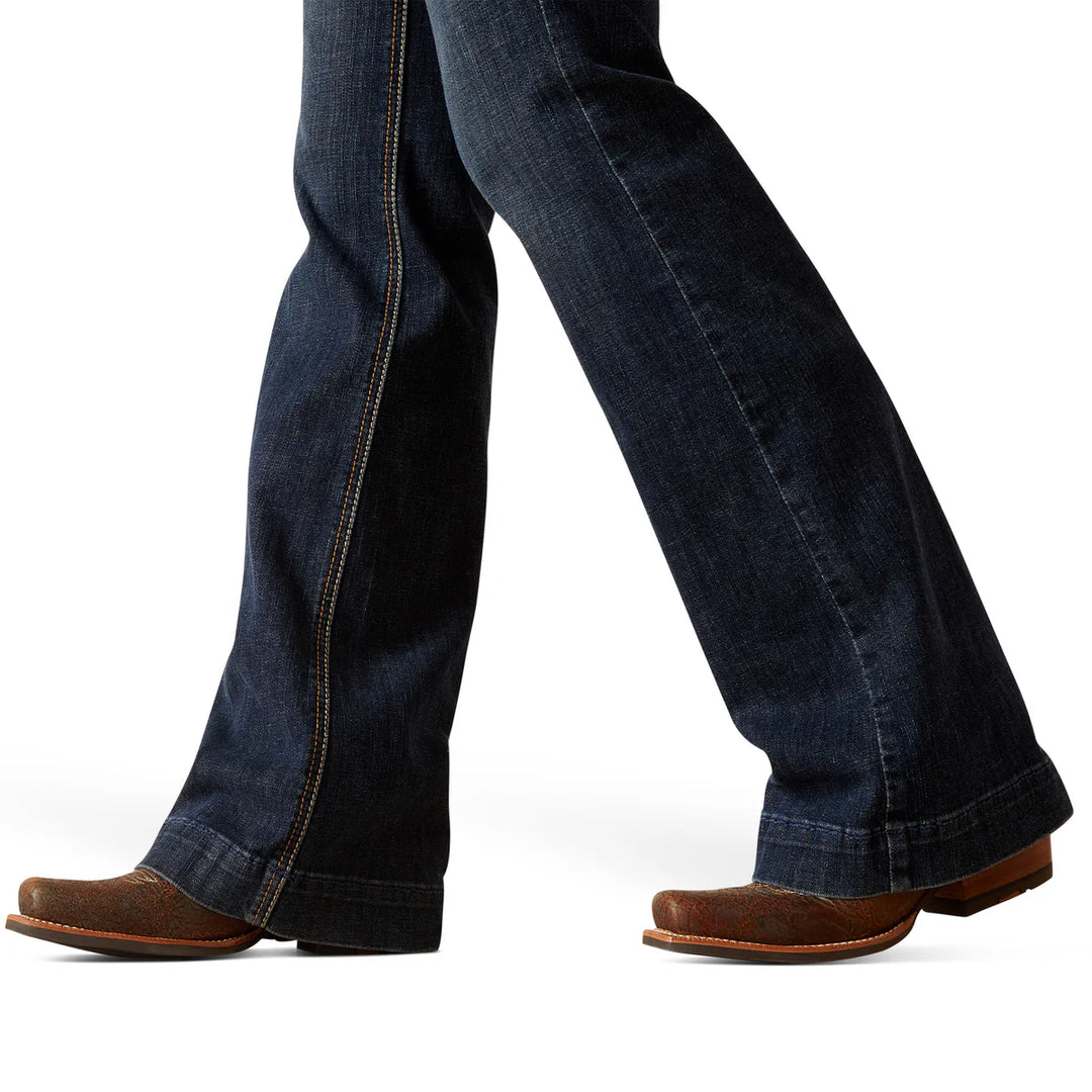 Womens Ariat High Rise Slim Trouser Jean - Naz Florida