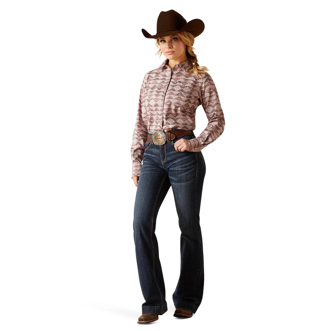 Womens Ariat High Rise Slim Trouser Jean - Naz Florida