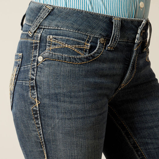 Womens Ariat Perfect Rise Boot Cut Halyn Jean - Arkansas (7031142613069)
