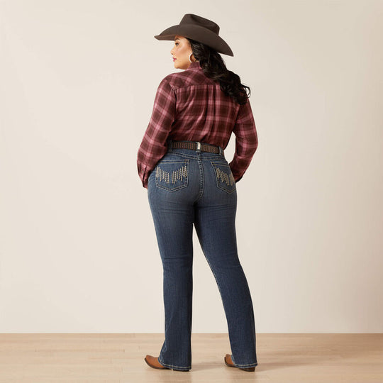 Womens Ariat Perfect Rise Boot Cut Halyn Jean - Arkansas (7031142613069)