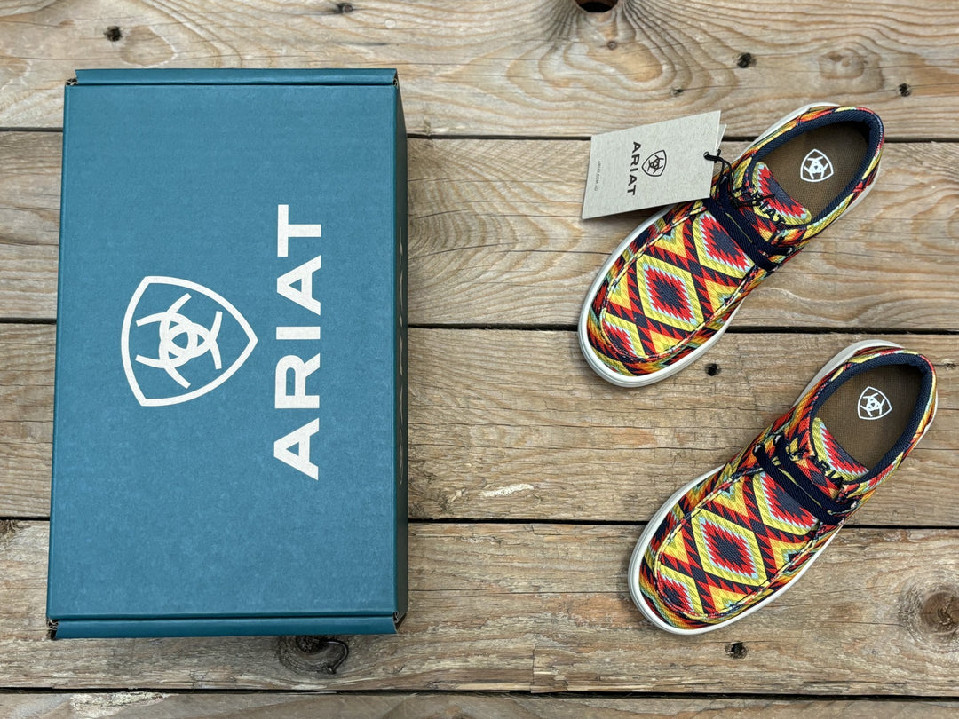 Kids Ariat Hilo - Neon Taos (7289408028749)
