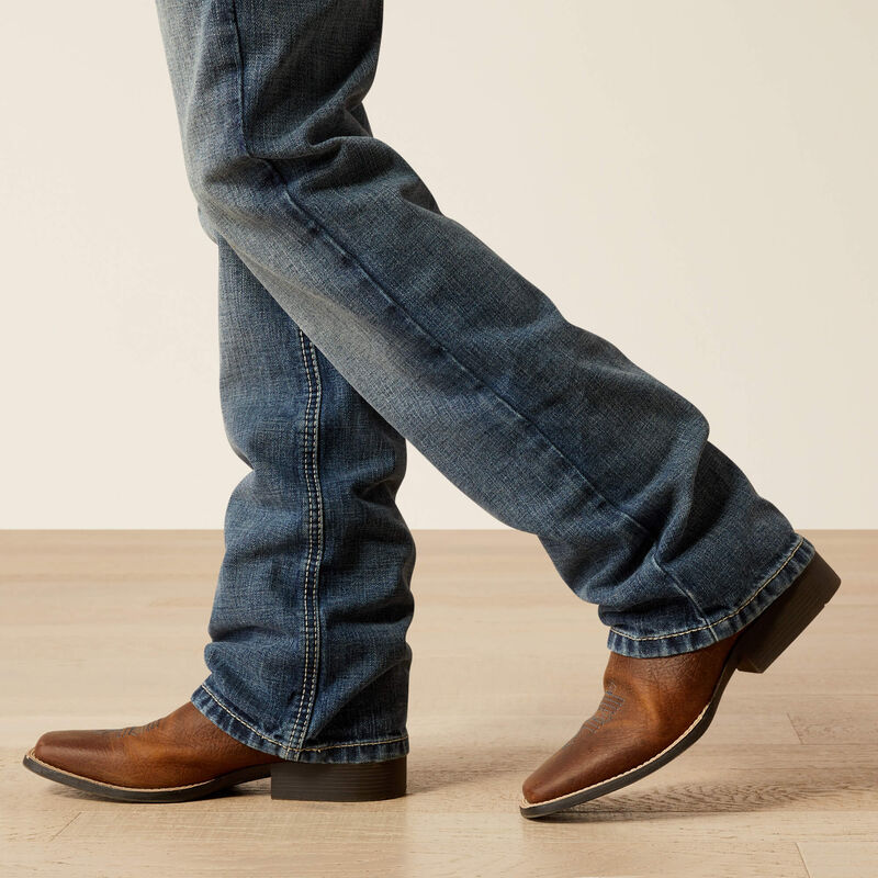 Boys Ariat B4 Challenger Bootcut Jean - Durango (7389159194701)