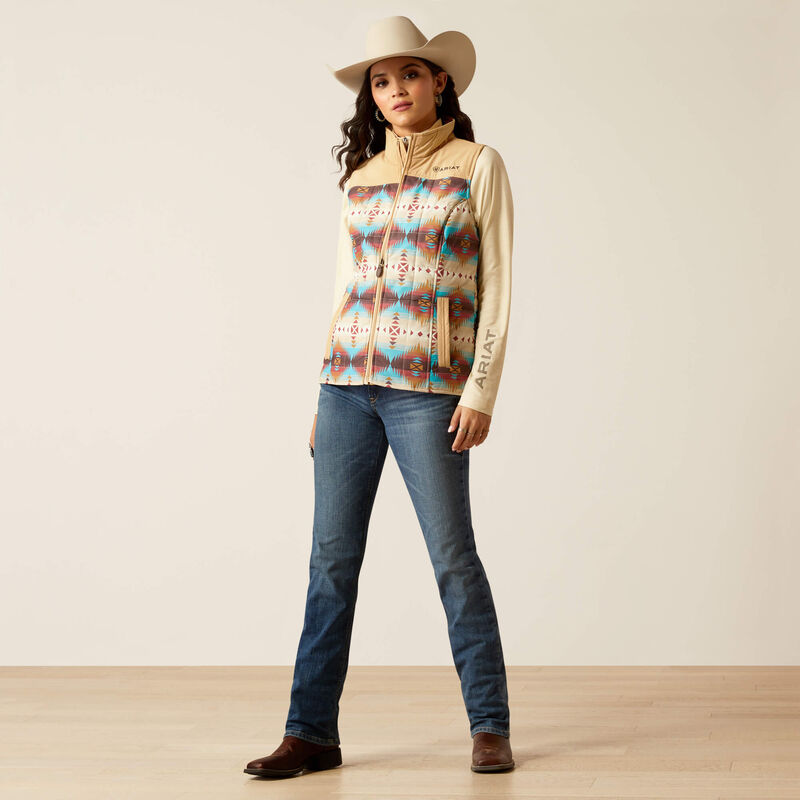 Womens Ariat Crius Insulated Vest - Serrano Southwest (7452435251277)
