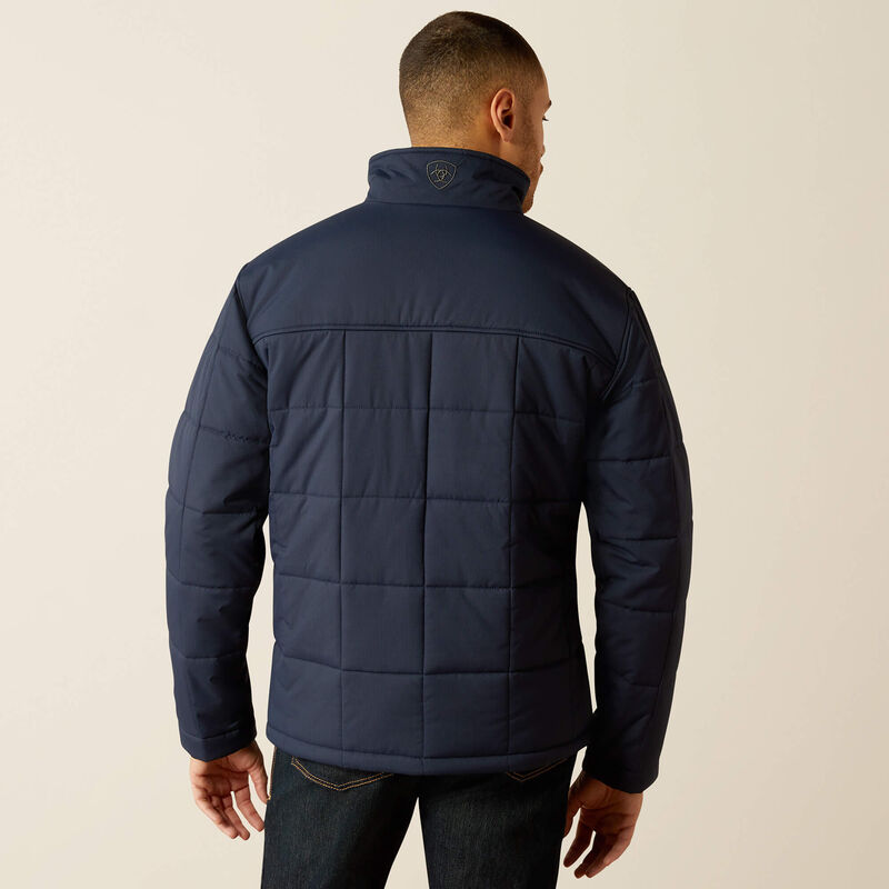 Mens Ariat Crius Insulated Jacket - Dark Sapphire (7452435382349)