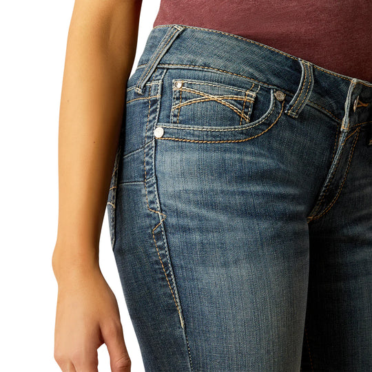 Womens Ariat Amora Mid Rise Boot Cut Jean - Toronto (7457201291341)